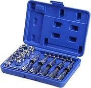 BLBMTCBCAG 29Pcs/Box Torx Star Socket Screws Bit Set Male Female E & T Sockets Screwdriver Sleeve Auto Car Repair Tools Kit Sheet Metal Tools
