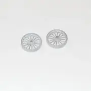 Matchbox Lesney Yesteryear 1a Allchin Steam Engine Rear Wheels Pair
