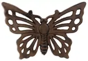 Sunset Vista Designs Garden Cast Iron Stepping Stone - Butterfly