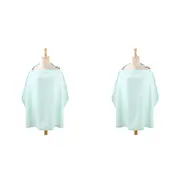 2x The Peanutshell 92cm Cotton Nursing Feeding Cover Privacy Shawl Cloth MNT Dot