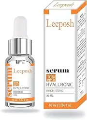 Derma Roller Serum Vitamin C + Hyaluronic Acid Serum 10 ml Safe Skin lightening Acne scar Reduction
