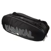 Karakal Pro Tour 2.1 Comp 9 Squash Tennis Racquet Bag - White Accents