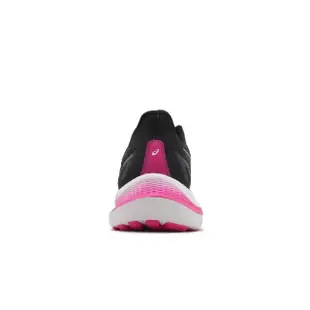 【asics 亞瑟士】慢跑鞋 GT-2000 12 Lite-Show 女鞋 黑 粉 夜光系列 3D導引 運動鞋 亞瑟士(1012B578001)