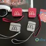 MACDONALD'S AIRPODS PRO 第 2 代皮套帶掛繩 AIRPODS 3 耳機保護套 APPLE AIR