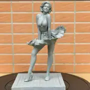 1/24 75mm Scale Resin Figure Model Kit Sexy Girl Marilyn Monroe Unassambled
