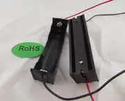 10pcs Hold One Li-ion 18650 X1 DIY 3.7V Battery Holder Case With Lead Wire