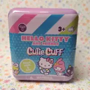 Hello Kitty Cutie Cuff series 1 blind box slap bracelet Sanrio plush accessory