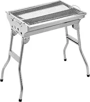 [DXDRT] Portable Charcoal Grills Hibachi BBQ Lamb Skewer Folding Camping Barbecue Grill for Garden Backyard Party Picnic Travel Home Outdoor Cooking Use