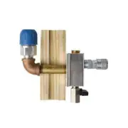 1" FASTPIPE THRU WALL OUTLET BY 1/2" FNPT PORT FOR COMPRESSED AIR F2024W