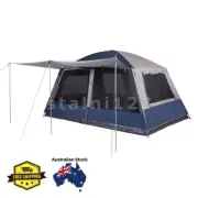 Oztrail Hightower Mansion 8 Person Tent Camping Outdoors 4WD Swag Bush