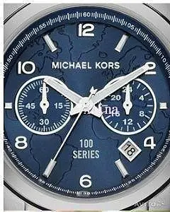【熱賣精選】 潮牌Michael Kors/MK5814/ MK5815 地球浮雕雙眼錶 不鏽鋼羅馬數字計時錶 美國正品