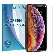 [3 Pack] Apple iPhone 11 Pro Max (6.5") Anti-Glare Matte Screen Protector Film by MEZON – Case Friendly, Shock Absorption (iPhone 11 Pro Max, Matte)
