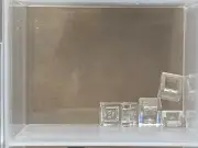 LEGO Parts - Trans-Clear Slope 30 1 x 1 x 2/3 - No 54200 - QTY 5