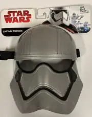 Disney STAR WARS Kids Halloween Face Mask Captain Phasma Mask The Last Jedi