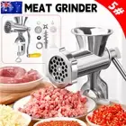 Hand Manual Meat Grinder Mincer Stuffer Sausage Filler Maker Machine Kitchen OZ