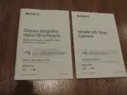 Genuine Sony Cyber-Shot MHS-PM1 Instruction Manual - Quick Start Guide- 37 pages