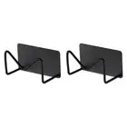 2pcs Waterproof Sponge Holder for Kitchen Sink 304 Stainless Steel Drying Rack