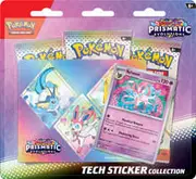 Pokemon TCG Scarlet & Violet 8.5 Prismatic Evolutions Tech Sticker Blister