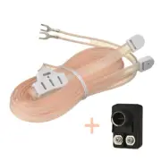 FM Dipole Antenna Indoor 300-ohm to 75-ohm Transformer(Push-On F Type Balun) Kit