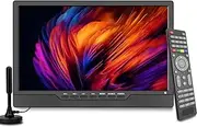 KCR 14-Inch LED HD Television with Digital Tuner, HDMI, USB, Remote Control, Portable for Bedroom, Kitchen, RV