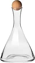 Krosno Connoisseur Wine Decanter Beechwood Stopper 1L Gift Boxed