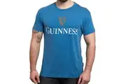 Guinness Harp Logo Blue T-Shirt