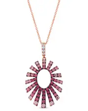 Le Vian Strawberry Ombr 14K Rose Gold 1.63 ct. tw. Gemstone Pendant