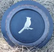 Leaf grapevine bluejay cardinal birdbath top mold 13.5" x 1.5" thick