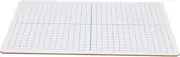 SECFOU Double Sided Portable Grid Whiteboard Dry Erase Board with Lines for Drawing Planning and Memo Use for Classroom and Office