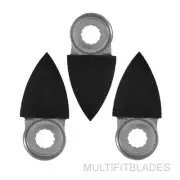 3 X Finger Size Sanding Pad ROCKWELL, WORX Old Stye Sonicrafter Oscillating Tool