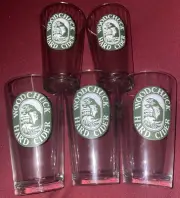 Woodchuck Hard Cider Pint Glass Set of 5 Man Cave Bar Snakebite Black Velvet