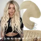 Micro Ring Loop Tip Remy Human Hair Extensions Micro Beads Link Hair BLONDE 100S