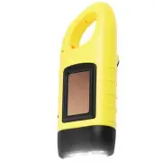 Hand Crank Solar Powered Flashlight,Emergency Rechargeable LED Flashlight6100