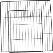 Pet Fence Cage Door DIY Assemble Iron Mesh Panel for Cats Dogs and Pets Easy Install Disassemble Durable Wire Fencing for Indoor Outdoor Use