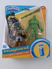 NEW Fisher Price DC Super Friends Imaginext Batman & Swamp Thing Action Figures