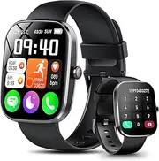 WeurGhy Smart Watch for Men Women Answer/Make Calls, 1.91" Touch Screen Fitness Watch with Heart Rate Monitoring, 113+ Sport Modes, Sleep/SpO2 Monitor, IP68 Waterproof Step Counter