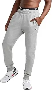 [Champion] Men's Powerblend Retro Fleece Jogger Pant, Black, Small