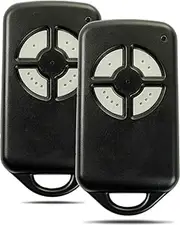 Garage Gate Door Remote for ATA PTX4 SecuraCode Garage Remote 433.92MHz Rolling Code 4 Button Blue Remote Control Comes with Keychain 2 pcs
