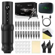 Wireless Tattoo Machine Pen Kit 1950mAh Battery Pack Portable Tattoo Equipment