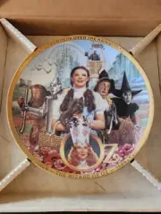 Hamilton Collection Wizard of Oz" 50th Anniversary Plate NEW