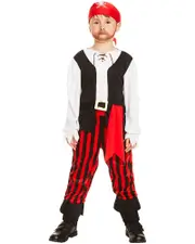 Seven Seas Pirate Boys Costume
