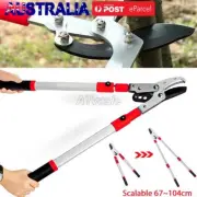 Telescopic Heavy Duty Branch Cutter Extendable Anvil Loppers Tree Trimmer 104cm