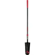 Razor-Back Fiberglass Handle Drain Spade 14 in. Coated Steel Blades Digging Tool