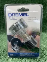 NEW IN PACK DREMEL TOOL 670 Mini Saw Attachment w / Blade