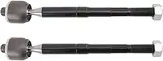 TRQ Front Inner Tie Rod Set Compatible with 2019-2020 Kia Sorento
