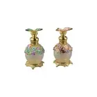 Gold Butterfly Perfume Bottle Empty Refillable Bottles Essential Oil Container