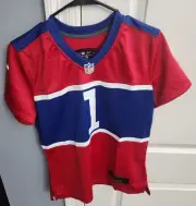Nike New York Giants Malik Nabers Alternate Century Red Jersey Womens Med NWOT