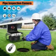 20/30/50M Pipe Inspection Camera with DVR HD Drain Sewer Camera 7" LCD Monitor