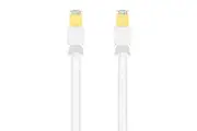 2x Cruxtec CAT8 40GbE SF FTP Triple Shielding PoE Ethernet Cable 10m White