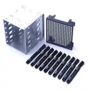 5.25 Inch to 5 x 3.5 Inch SATA HDD Cage Rack Hard Drive Disk Enclosure2364